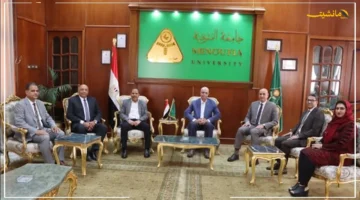 رسميًا.. جامعة المنوفية تستقبل فريق تقييم جائزة التميز الحكومي لضمان جودة الخدمات وتطوير الأداء الأكاديمي. 1